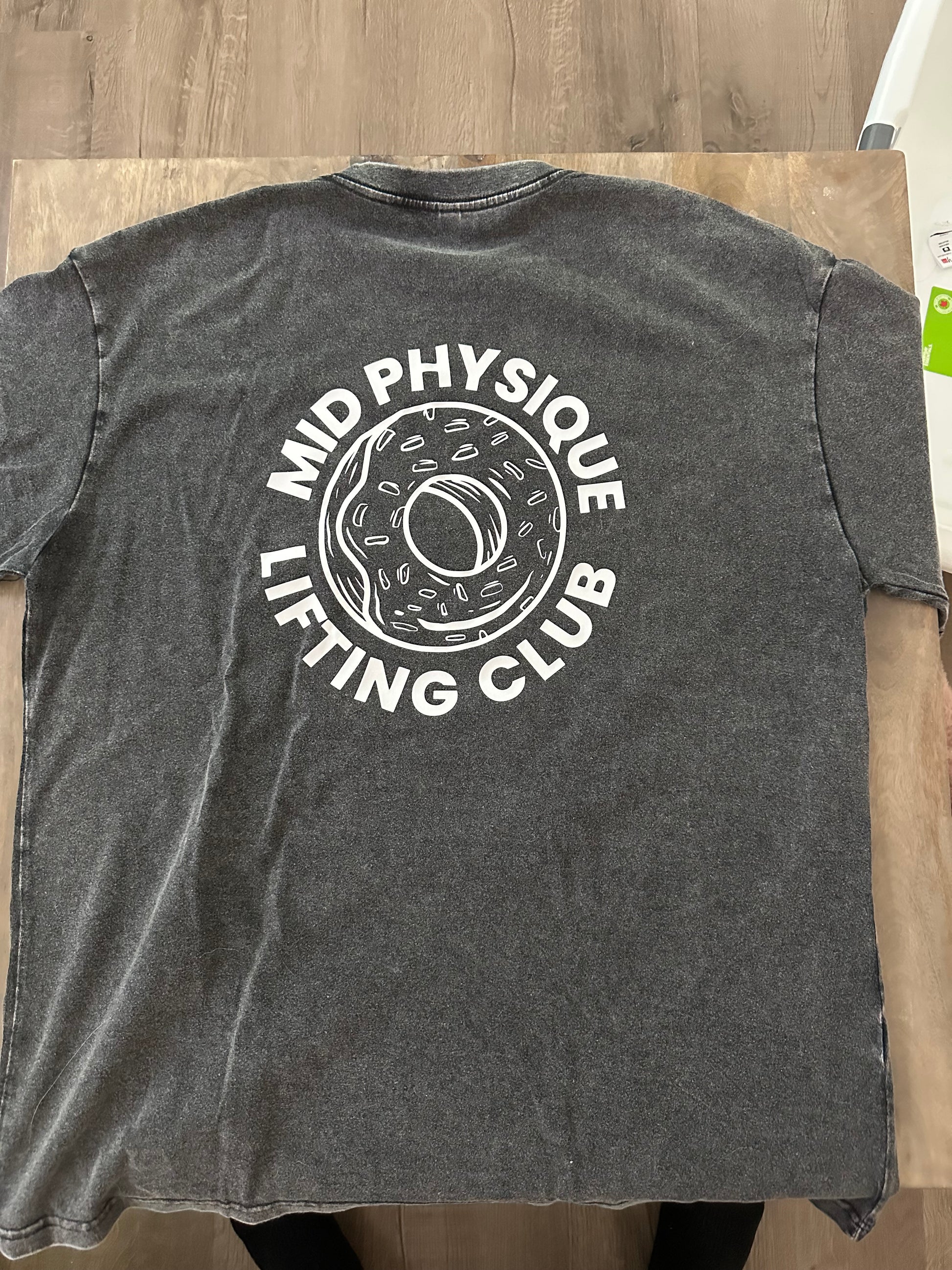 Mid Physique Lifting Club Stone-Washed T